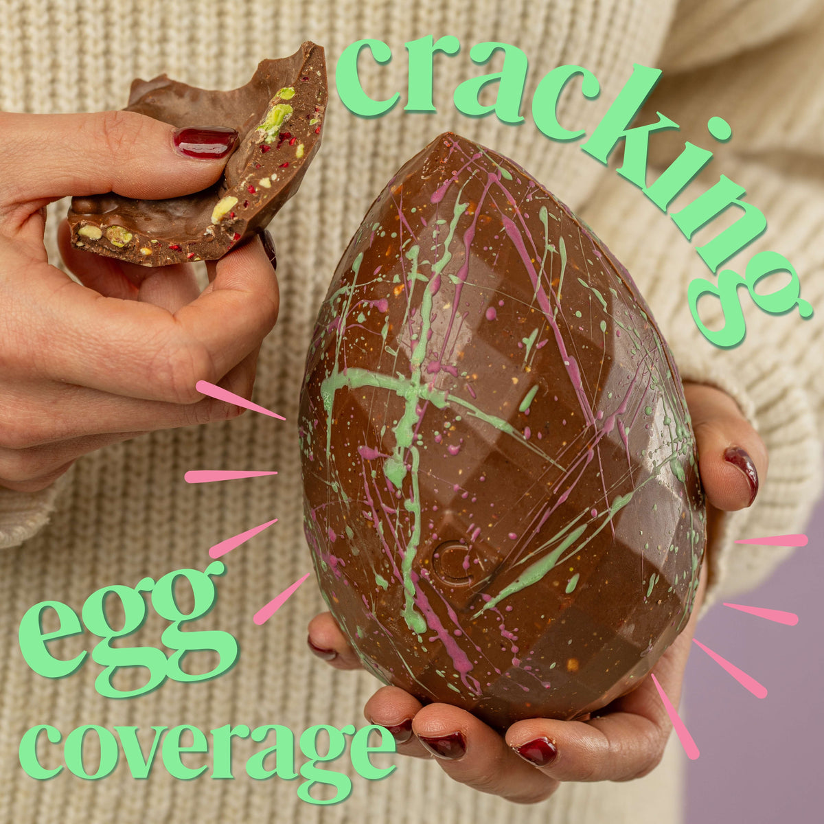 Chococo handcrafted Easter eggs